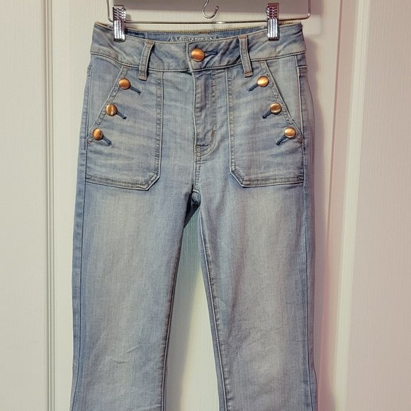 Hi Rise Boho Artist Jeans - Picture 1 of 7